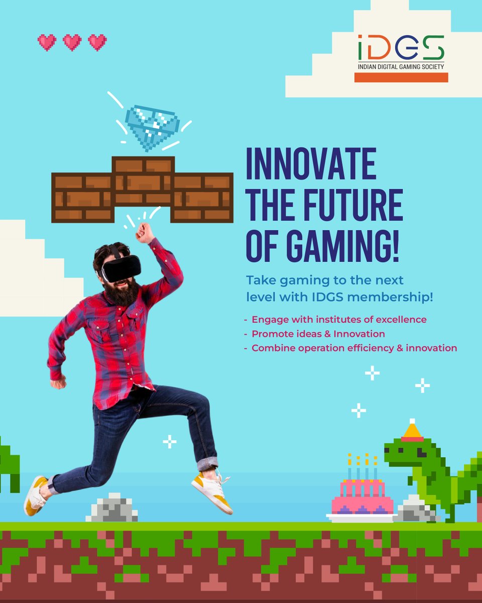 Elevate your gaming journey with #IDGS! Join us to foster innovation & excellence in India's gaming sector. Register now at lnkd.in/g47mZiAa. Don't miss out! #Gaming #Innovation #India @IDGS2018 @FollowCII