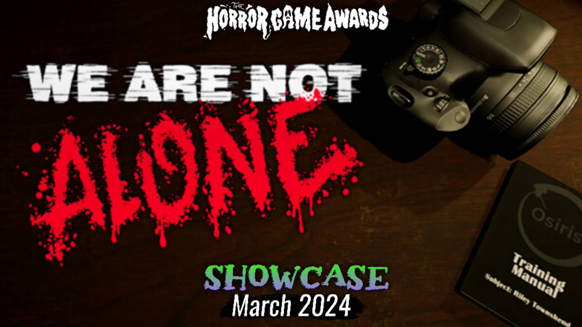 The 29th trailer from the March Showcase came from @drewidgames and who showed their trailer for #WeAreNotAlone!

Check out the trailer and @Steam link down below ⬇️