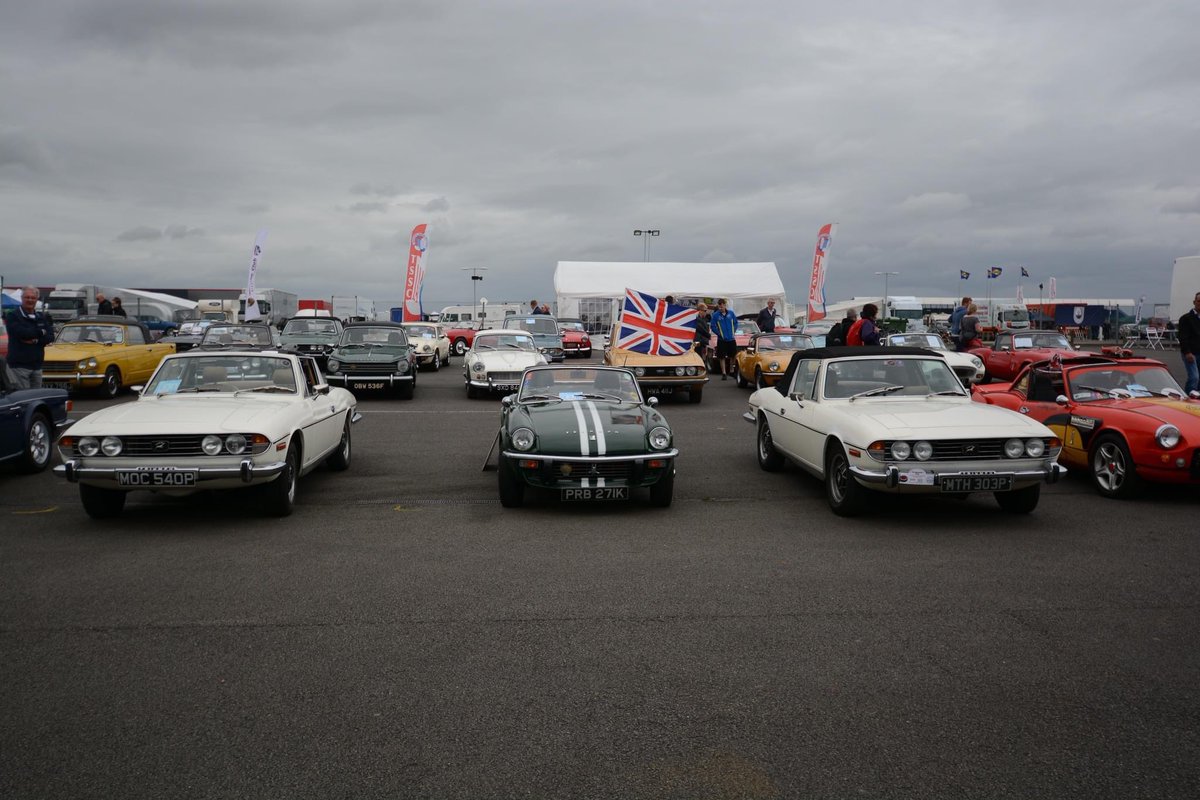 Tickets are still on sale for this years Silverstone Festival, so don't miss out..... 😁 It's a great favourite, August 23rd - 25th Bank Holiday weekend... Join us in the TSSC Display area.... 😎 #TSSC #Triumph #Silverstone