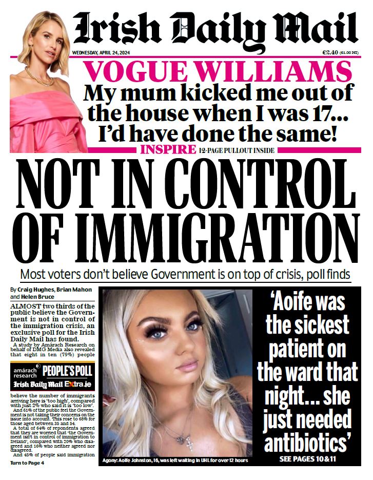 Media coverage of immigration reminds me of the run up to McDowell's racist referendum & screaming headlines about 'anchor babies'. From corporate & state media's perspective, it's better to have immigration in headlines rather than housing. Don't want people getting ideas...