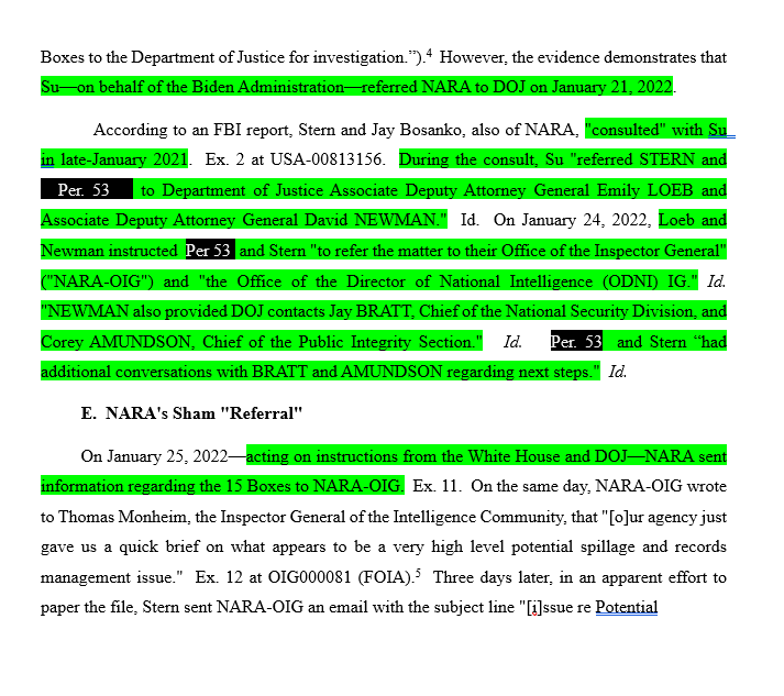 gopcongress's tweet photo. @julie_kelly2 As before, previously redacted text in green. https://t.co/beeUN9zOGR