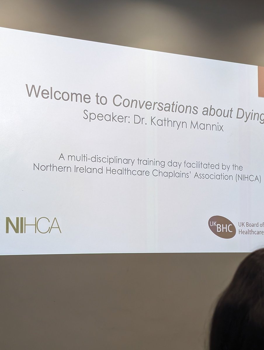 Alyson Wilson (@scoobymonk) on Twitter photo Many thanks to #NIhca for the wonderful and inspiring day with <a href="/drkathrynmannix/">Kathryn Mannix</a>
Always a pleasure to be in a room with <a href="/Weeroisotoole/">Roisin O'Toole</a> <a href="/JenMcG427/">JennyMcAllisterSLT</a> Many thanks to #NIhca for the wonderful and inspiring day with <a href="/drkathrynmannix/">Kathryn Mannix</a>
Always a pleasure to be in a room with <a href="/Weeroisotoole/">Roisin O'Toole</a> <a href="/JenMcG427/">JennyMcAllisterSLT</a>