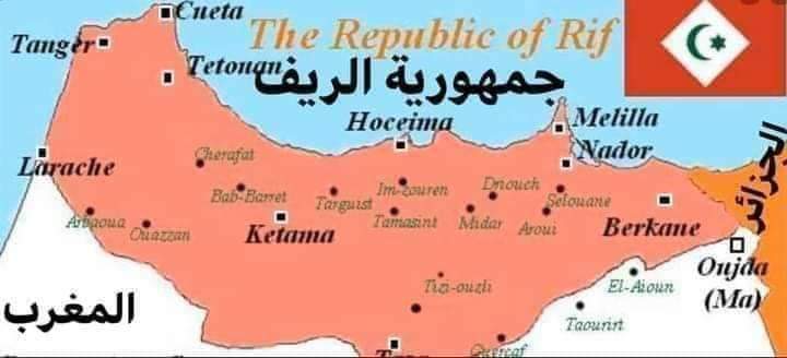 ELhogarDZ's tweet photo. الله، الوطن،. الشعب.... تحيا #الجمهورية_الريفية و الخزي و العار للاحتلال المخزني 

#تحرير_جمهورية_الريف https://t.co/Pt0yKMrhev