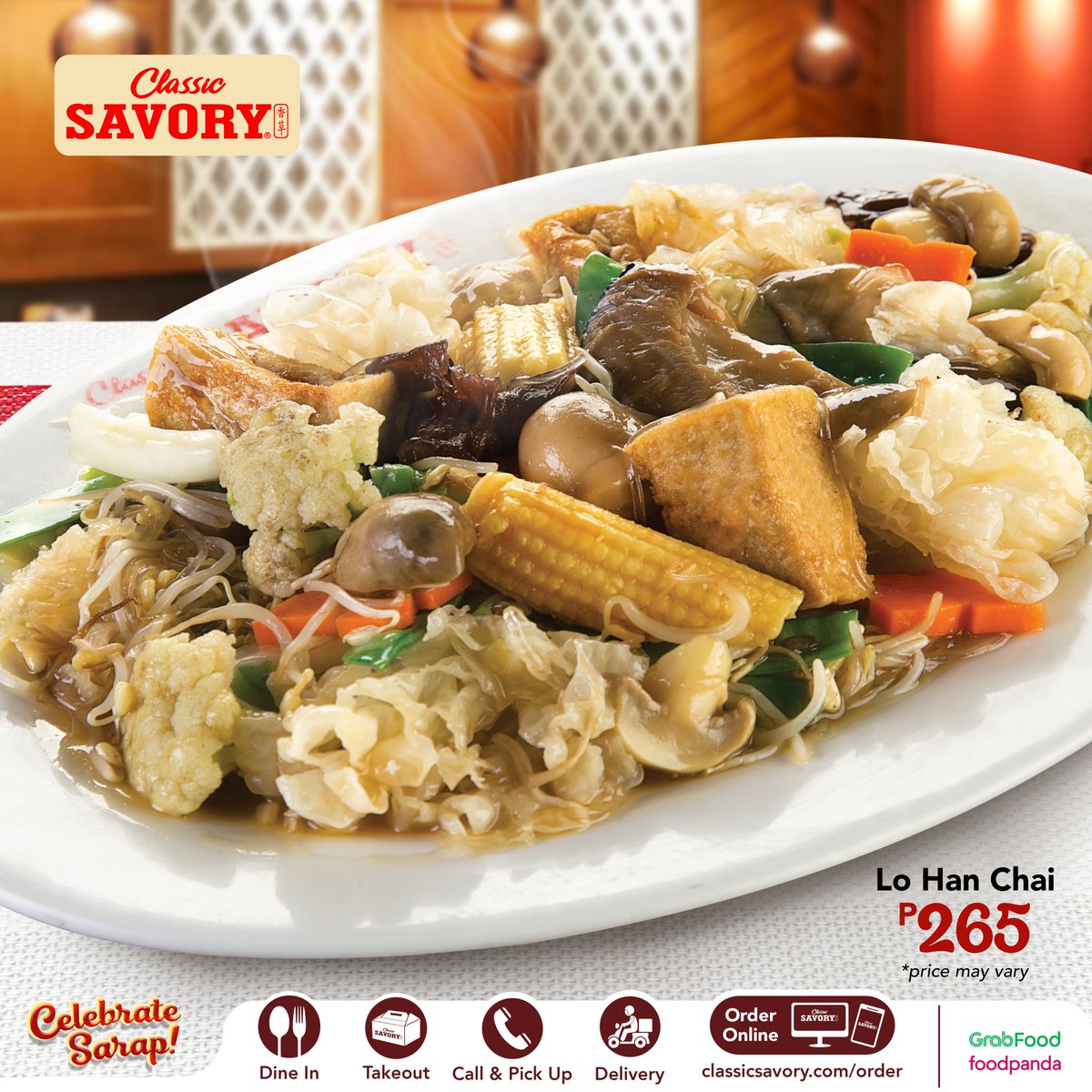 A light and healthy vegetarian treat!

#CelebrateLife #ClassicSavory #CelebrateSarap #SavoryWednesday