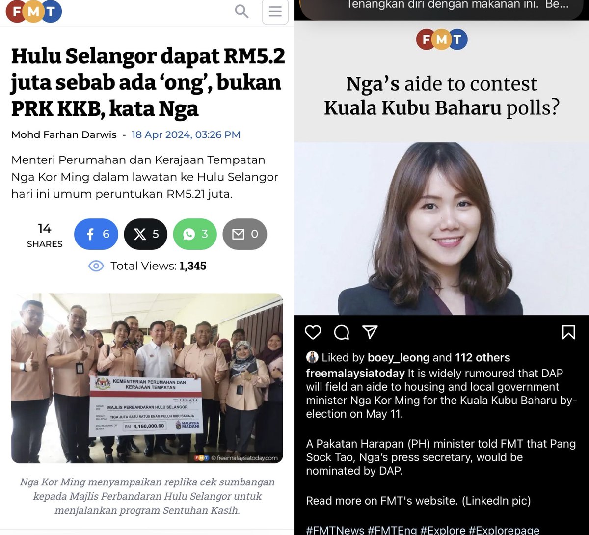 NaratifRakyat's tweet photo. Patutlah ada “Ong”! 
Memang “Ong” untuk Nga! https://t.co/1LaDXk4W2Q