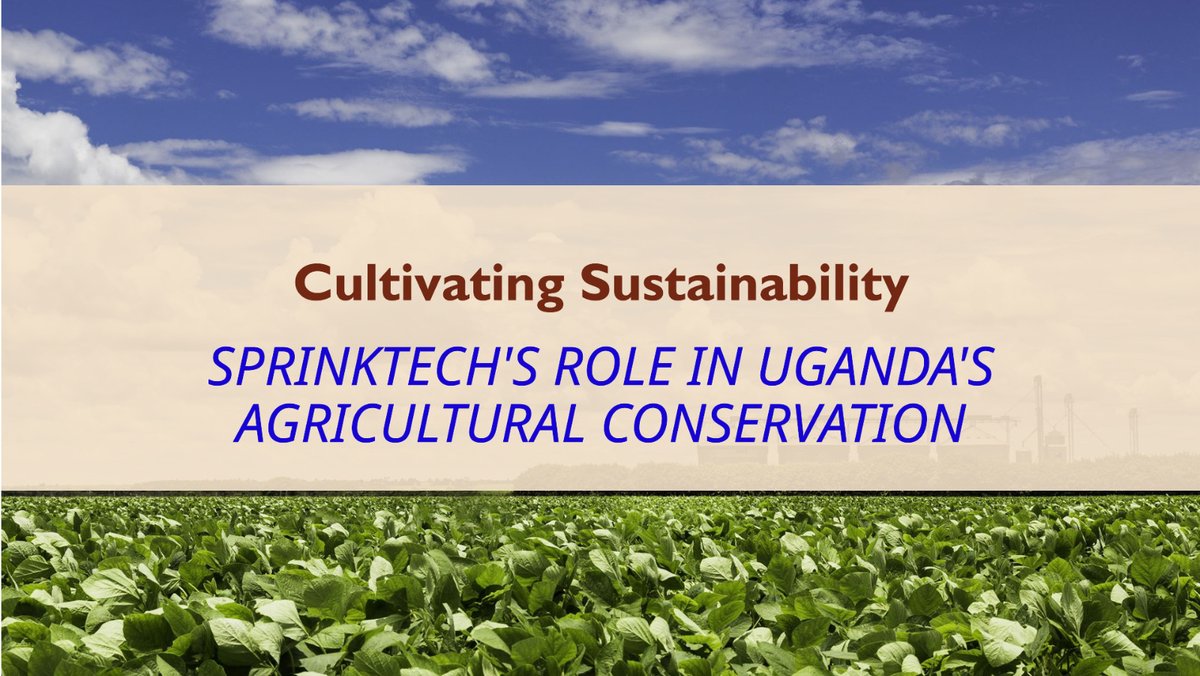 🔍 Curious to know more? @sprinktech click linkedin.com/feed/update/ur… #SustainableFarming #Irrigation #affordablesolutions #UgandaAgriculture