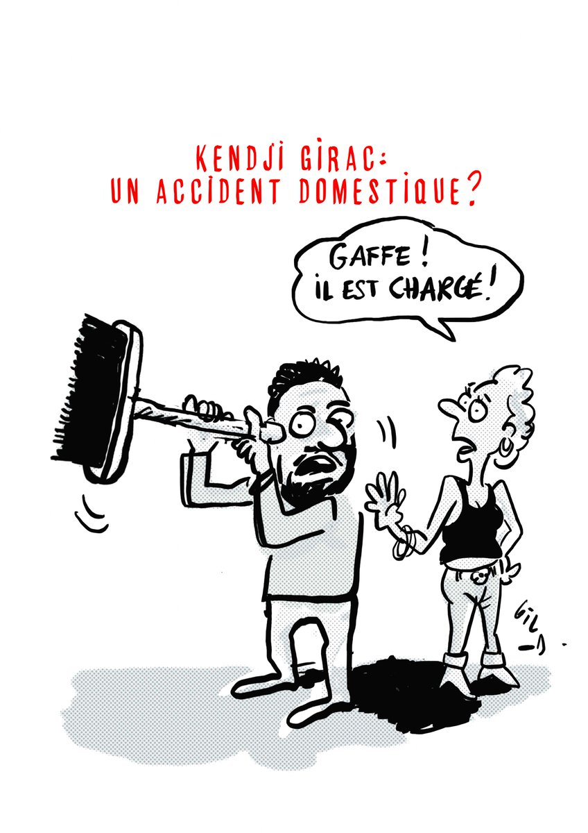 Accident domestique #dessinsatirique #caricature #DessinDePresse #actu