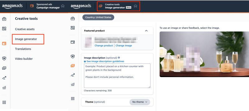 Exciting news for marketers and creatives! <a href="/amazon/">Amazon</a> just introduced a game-changing tool: the AI Image Generator. Create custom product images effortlessly, optimizing advertising visuals. Discover it in the Creative menu today! #amazon #advertising