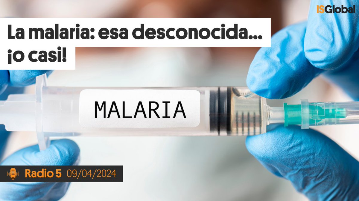 🦟Con motivo del #DíaMundialDeLaMalaria (mañana), recuperamos el programa @EntreProbetas de @radio5_rne. La enfermedad se ensaña especialmente con África: el 95% de las muertes (580.000) se producen en esta región y el 80%, en menores de 5 años. 📻 rtve.es/play/audios/en…