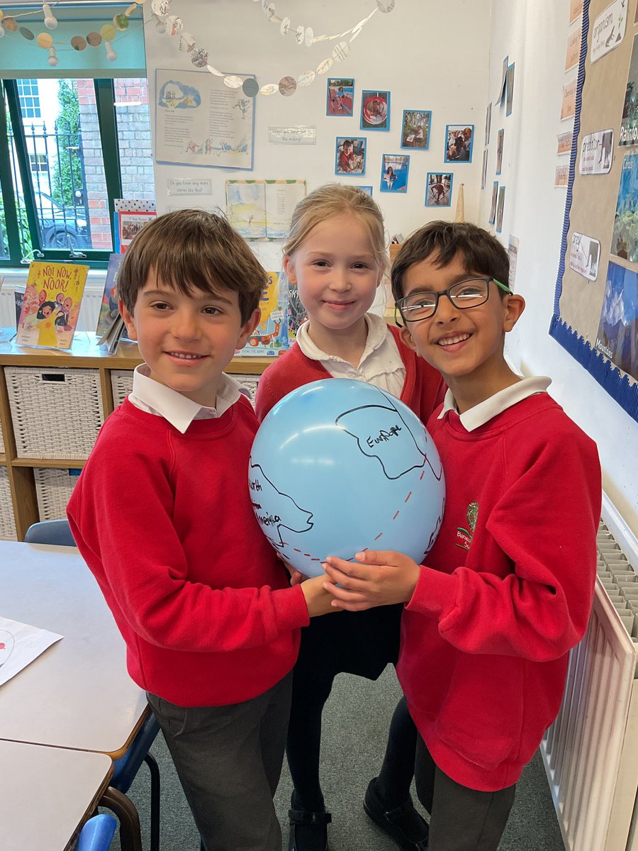 Year 2 loved making their own globes! #BPSKS1