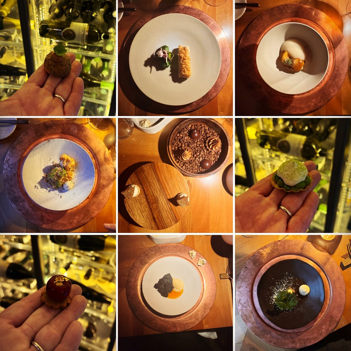 Dinner this evening at Michelin Star Strelec Restaurant, Slovenia.