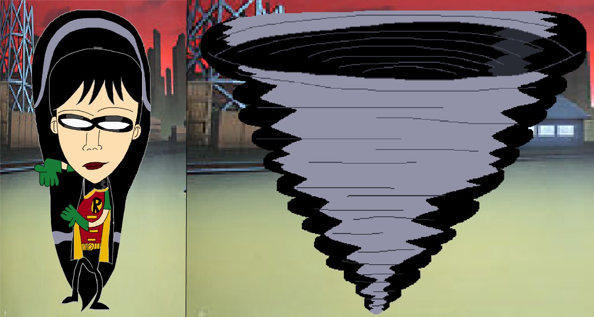 Azel_98's tweet photo. @JuliaKato @dcauwatchtower @worldsfinest Here is #RobinAmy The Olny #Robin with Spinning Superpowers #IntergangAmy #Supermantheanimatedseries #Batmantheanimatedseries #FemRobin #TheNewBatmanAdventures #DCAU #FanArt https://t.co/zZDk7Mgeir
