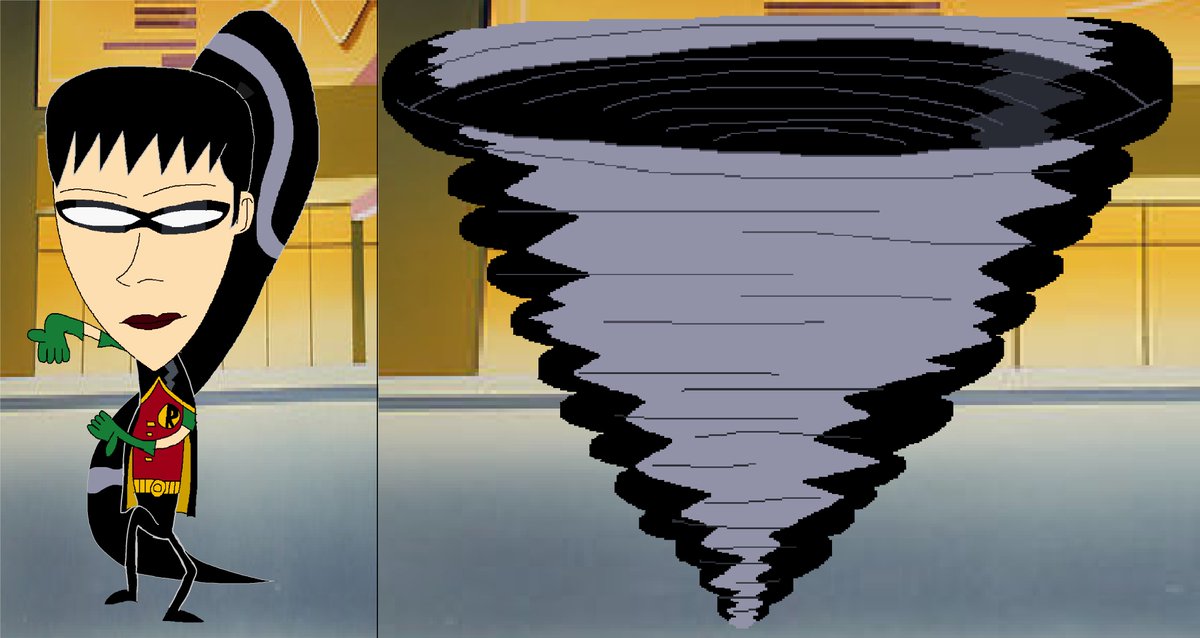Azel_98's tweet photo. @JuliaKato @dcauwatchtower @worldsfinest Here is #RobinAmy The Olny #Robin with Spinning Superpowers #IntergangAmy #Supermantheanimatedseries #Batmantheanimatedseries #FemRobin #TheNewBatmanAdventures #DCAU #FanArt https://t.co/zZDk7Mgeir