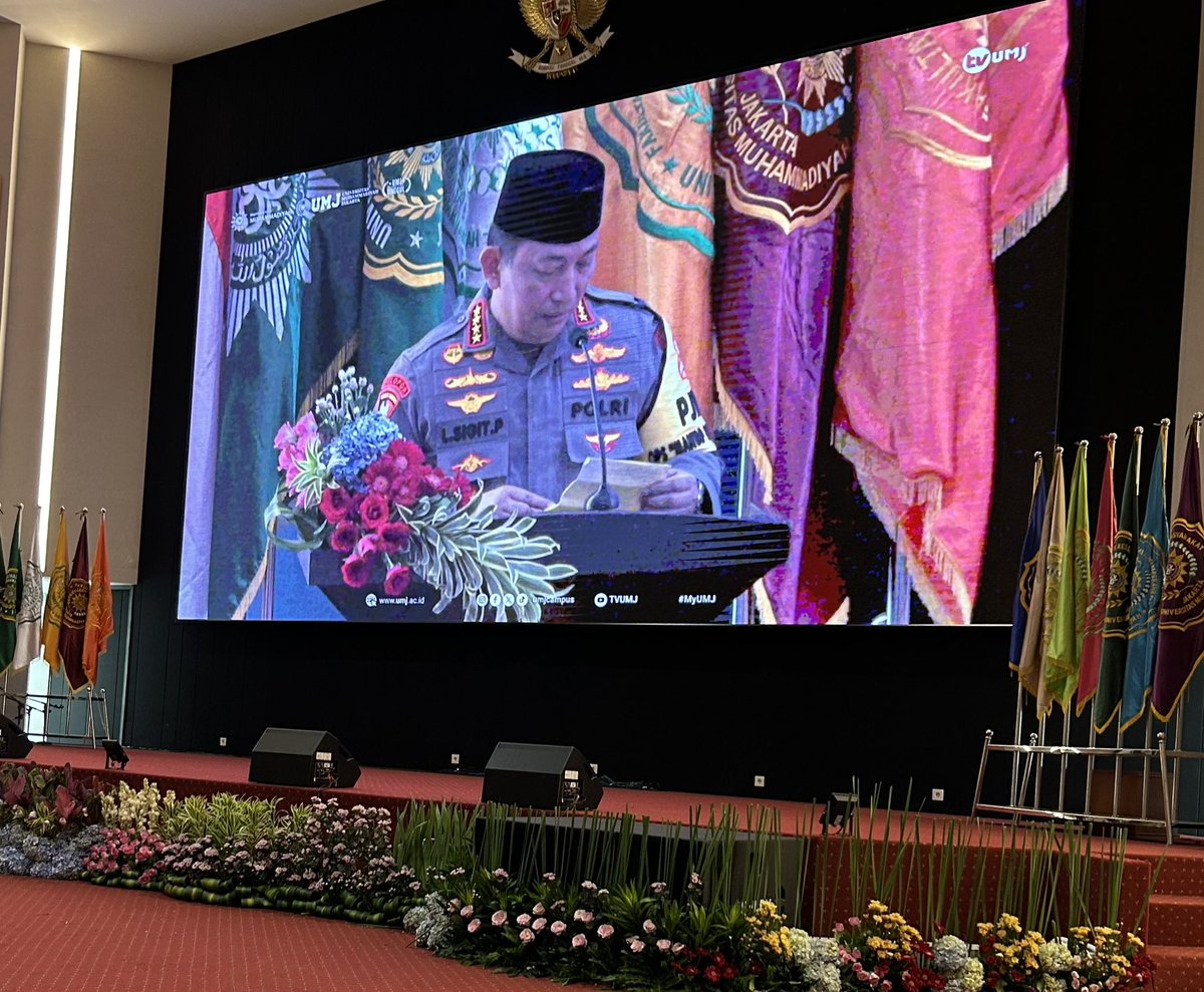 AkibIrwan's tweet photo. Rabu, 24 04 2024 hadir di Aula KH Ahmad Azhar Basyir, MA Gedung Cendekia UMJ dalam rangka acara Halal bil Halal dan Silaturrahim PPM. Kegiatan dihadiri Ketua Umum PPM bersama PPM, Panglima TNI, Kapolri, Dibes negara sahabat, PBNU dan Pimpinan Ortom tk Pusat dan UPP PPM https://t.co/VkowlIHbOu