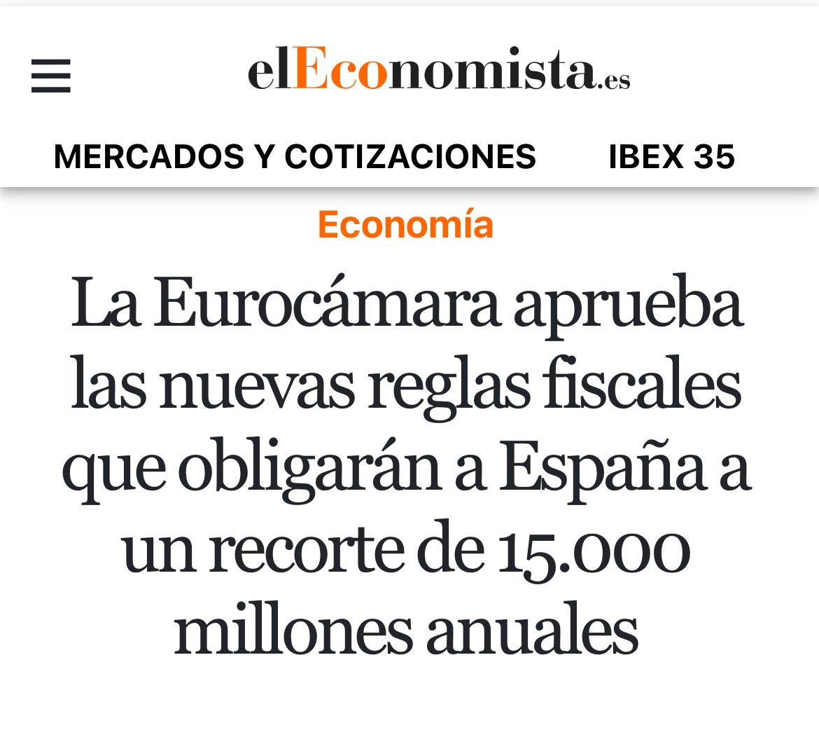 JosPastr's tweet photo. No habrá recortes. Habrá más subidas masivas de impuestos a la clase media y los pobretones para seguir pagando la fiesta socialista hasta el descalabro final. https://t.co/v5A4ZDeclM
