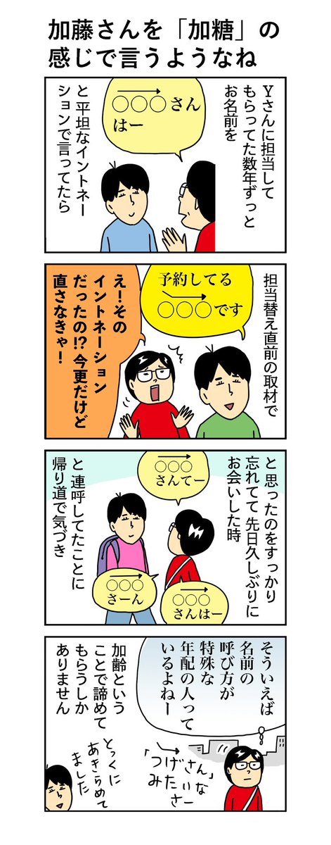 柘植文の編集部かんさつ日記

第775回「加藤さんを〝加糖〟の感じで言うようなね」

Yさんの名前のイントネーション、ちょいむずです!

#柘植文 #編集部かんさつ日記 