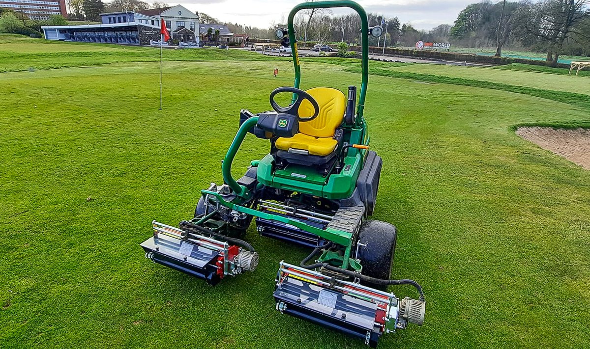 GreenTekGroup's tweet photo. GreenTek's recent demo for @JohnstonGilpin, our Northern Ireland Key Dealer. Demonstrating our Dyna-Seeders on a John Deere 2750E at Galgorm Castle Golf Club.
#johnstongilpin #greenkeeper #dynaseeder #coursemanager https://t.co/Lvdg0vwZCi
