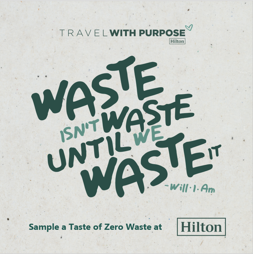 🌱✨ Today marks the start of Hilton's Taste of Zero Waste campaign to celebrate Stop Food Waste Day (24th April)! 🍽️🌍 Join us as we showcase innovative dishes.🍽️🌍 #TasteofZeroWaste #StopFoodWasteDay #TravelwithPurpose #Hilton #Cambridge #CambridgeHotel
