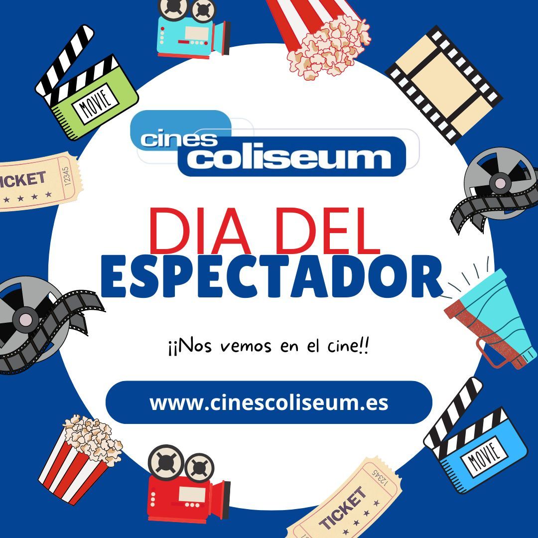 ¡¡Hoy es miércoles!! Va quedando menos para el finde, por lo menos hoy es el día del espectador, entra en "cinescoliseum.es" y ven a disfrutar de una cartelera fantástica.

#Diadelespectador #Almansa  #Plandeocio