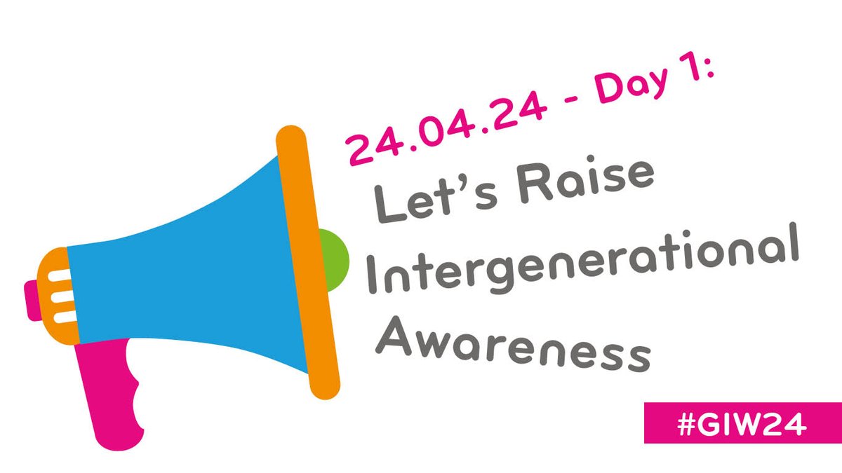GenerationsWT's tweet photo. Let’s start Global Intergenerational Week 2024 by raising awareness for the importance and value of #intergenerational relationships. 

Together we can shift the narrative, from intergenerational practice being considered ‘nice’, to being regarded as ESSENTIAL 

#GIW24 https://t.co/t6mLbCRp63