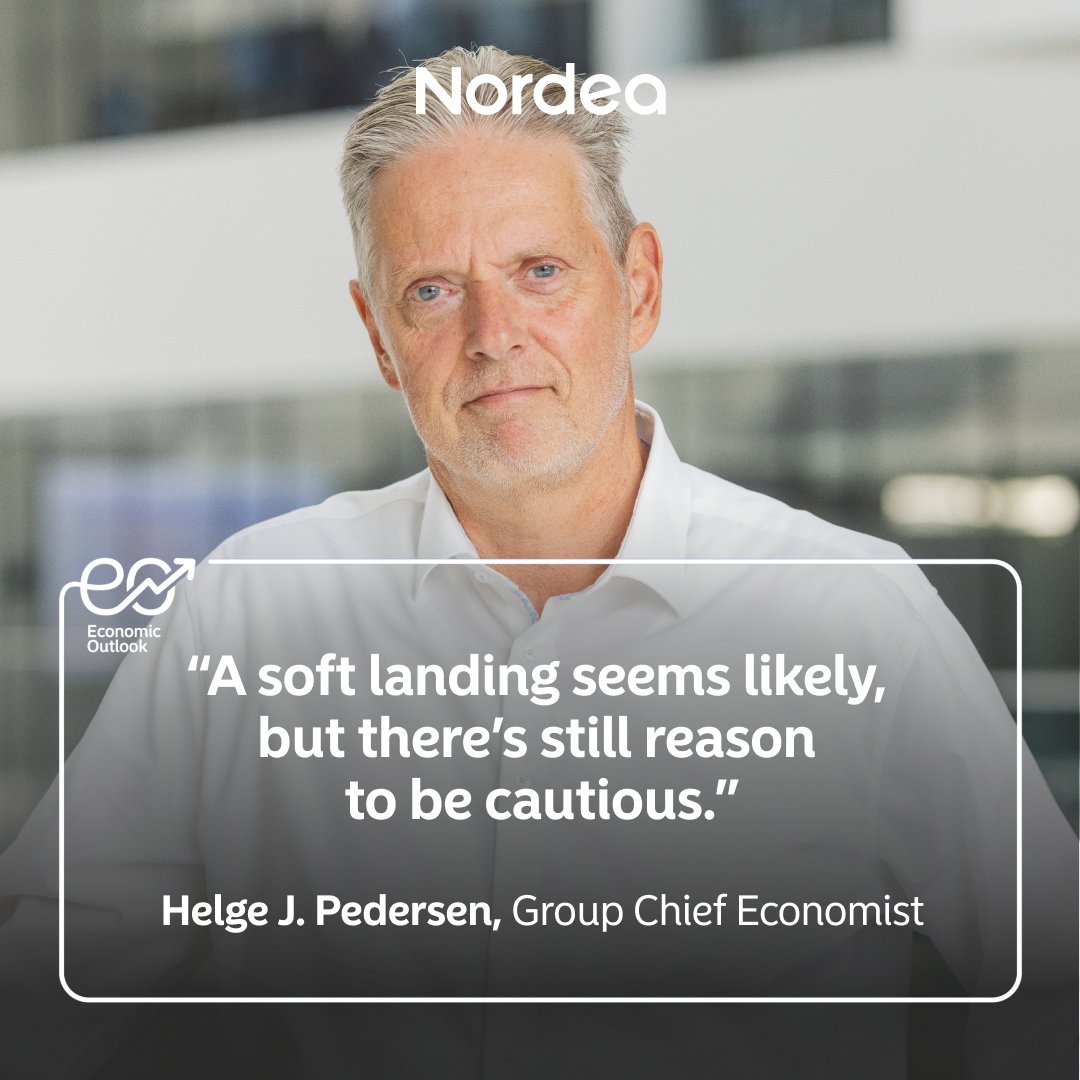 📢 New Nordea Economic Outlook! The world economy continues to show great resilience. Get the full report and sign up for the webinar (available in English and four local Nordic languages).

nordea.com/en/economic-ou…

#EconomicOutlook #Nordea