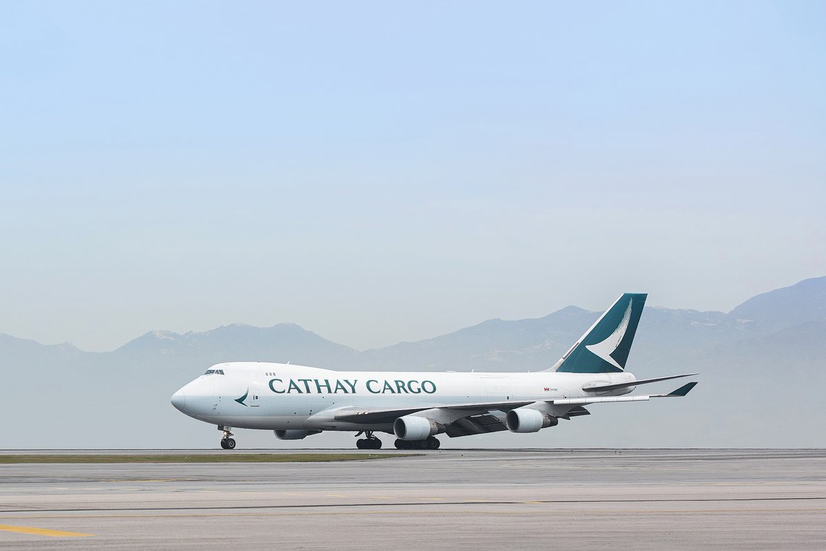 Cathay Pacific air cargo demand continues to rise ✈️📦.

#SuggestedRead 👉🔗 zurl.co/U8gO 

#tacindex #airfreight #logistics #markets #aviation #transportation #supplychain