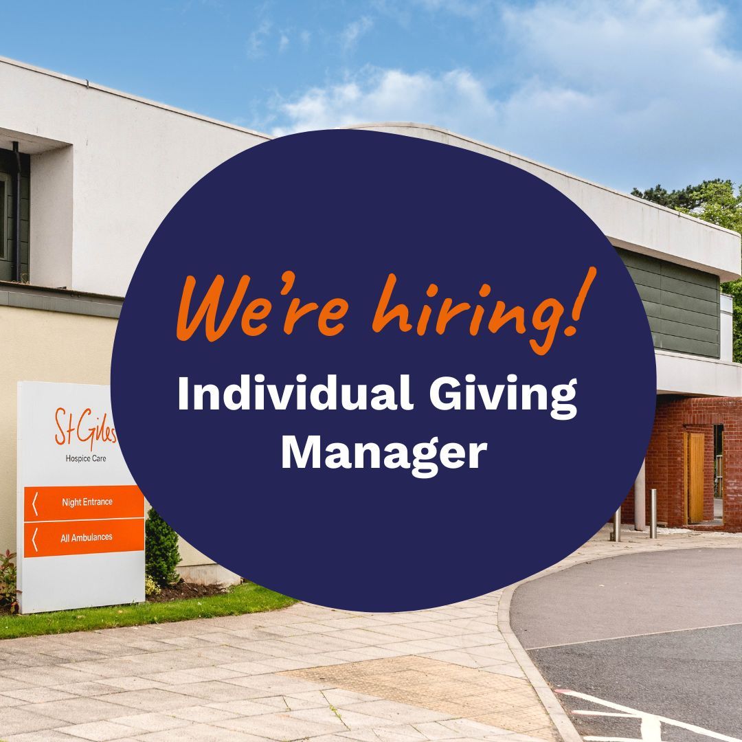 We're #Hiring! 📣 We're looking for an Individual Giving Manager to join our supporter care team. You will help to maximise supporter recruitment from a variety of campaigns and initiatives, such as appeals, raffles and lottery. Find out more 👉 buff.ly/3tlz7OR