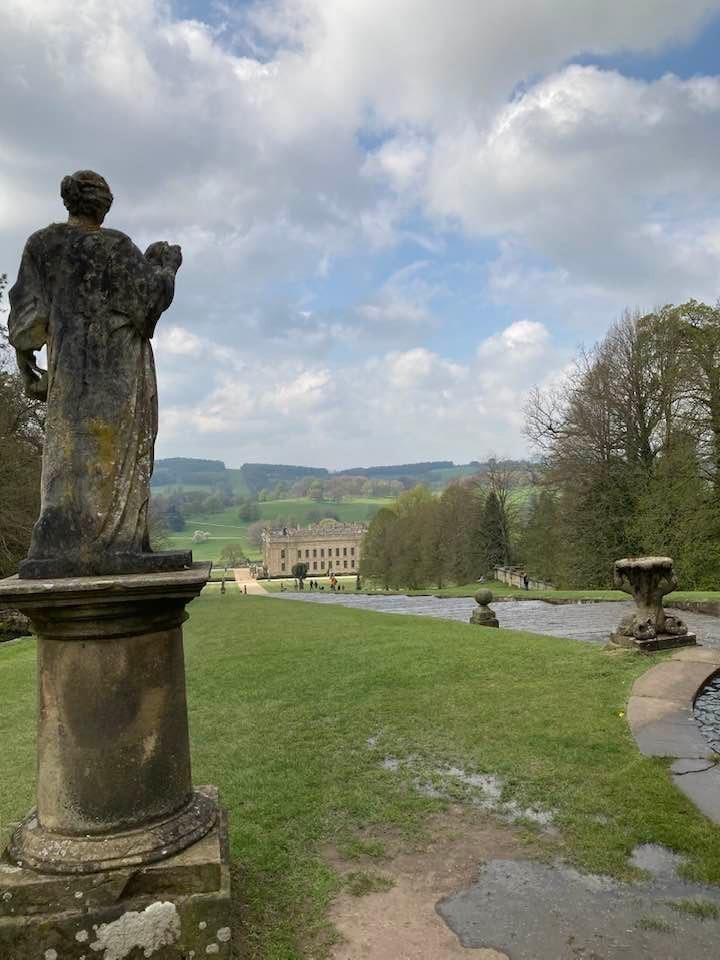 “The new day is too dear, with its hopes and invitations, to waste a moment on the yesterdays.” R. W. Emerson Good morning everyone Glorious view of Chatsworth in early April morning last year.