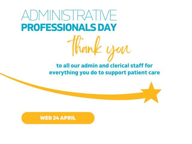 Thank you to all our Division of #Surgery admin colleagues for all your hard work and dedication - we really appreciate everything you do! #AdministrativeProfessionalsDay 👏