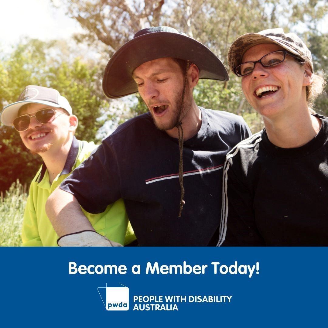 Become a PWDA member. buff.ly/3IVQH08 ✅ Participate in events, forums, and Advisory Groups ✅ Support the rights of people with disability ✅ Have a voice in our social media forums, consultations, and feedback ✅ Stay up-to-date on policy and government programs