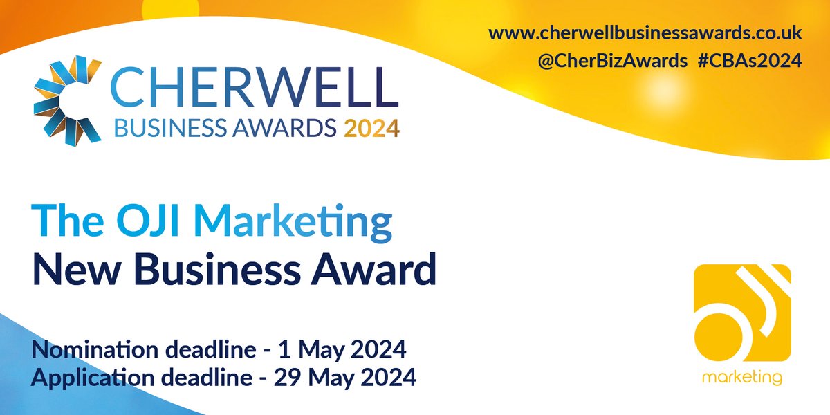 Do you know a new business who has impressively obtained funding arrangements & investment plans for the business to enhance future development, growth, vision & strategy? Nominate or apply for the OJI Marketing New Business Award in the #CBAs2024 ⬇️ tinyurl.com/25rc6cav