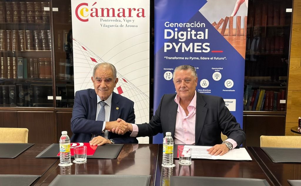 Colaboración de la @camarapvv con @CesugaGalicia para que la transformación digital llegue a las pymes de Pontevedra buff.ly/4aMzIJT