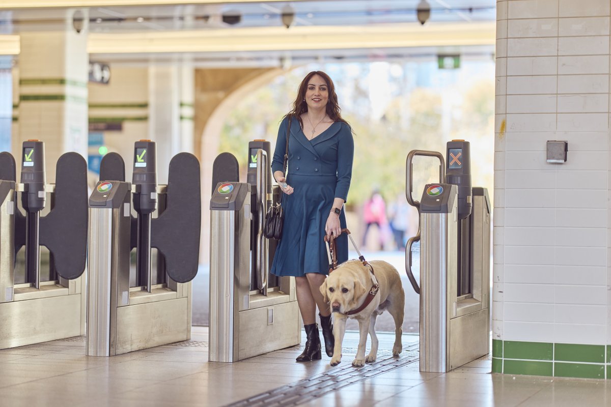 Today is #InternationalGuideDogDay, and we're passionate about this year's theme - 'Wherever you can go, Guide Dogs can go too'🦮

We're celebrating the important role Guide Dogs play in supporting people with low vision or blindness to achieve their goals and live independently.
