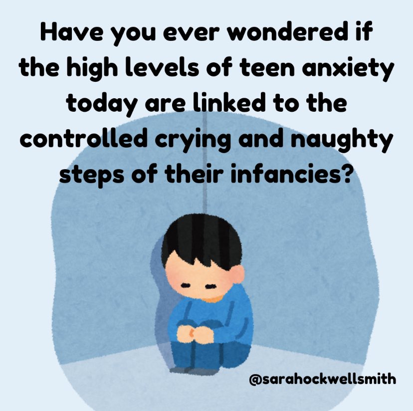 The babies &amp; toddlers who were raised with strict schedule feeding, controlled crying &amp; pick up/put down, naughty steps, time out &amp; 'ignoring' cries for attention are now teens. 

How have these detached, methods of childrearing affected them?

What do you think? Is there a link?