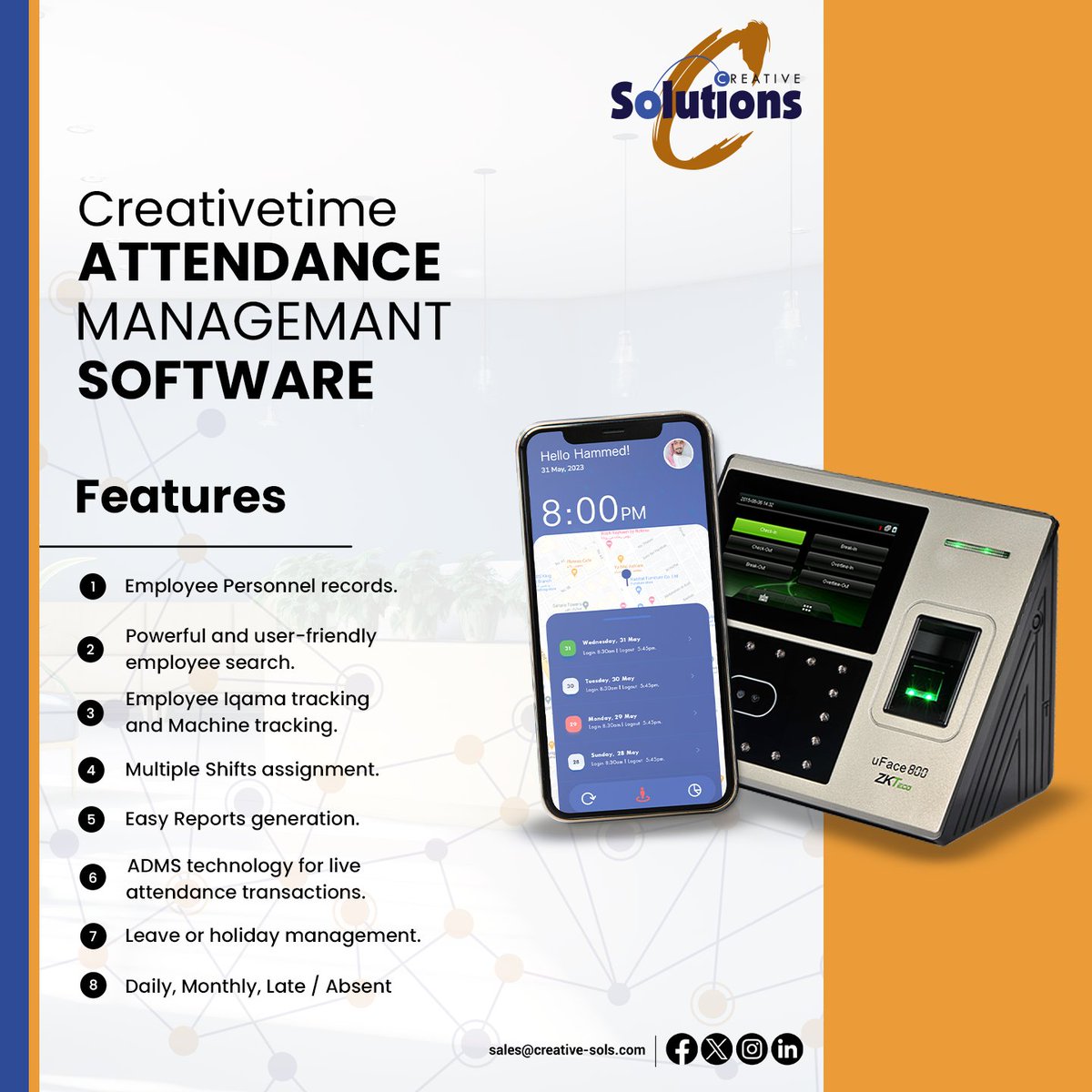 Is manually tracking attendance a time-suck? ⏰  Free yourself (and your employees) with our attendance management software! Boost accuracy, streamline workflows, and gain valuable insights. #attendancemanagement #workplaceproductivity 
bit.ly/3XiASpF