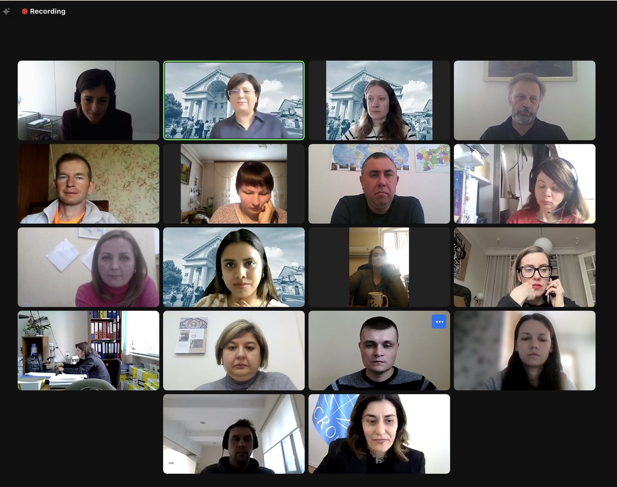 We kicked off the online session of an orientation programme of Enhancing Capacities in Ukraine for Cultural Heritage First Aid & Recovery Planning. This is a vital step towards preserving & protecting 🇺🇦's heritage. Thanks to @MKIPUkraine, @europe_creative @MaidanMuseum