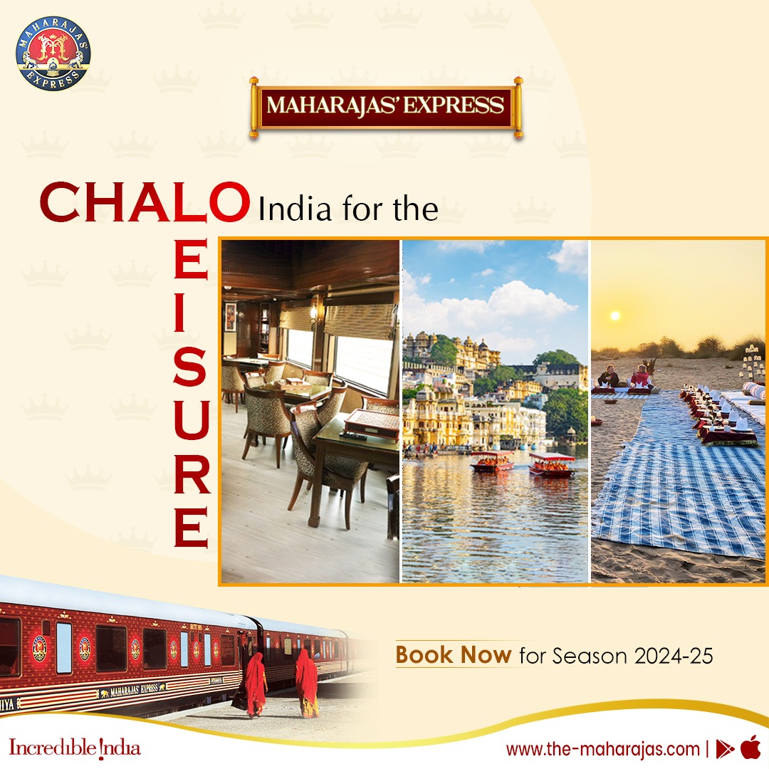 Immerse yourself in tranquillity at some of the most breathtaking places. Click the-maharajas.com to book a journey filled with leisure. #ChaloIndia #incredibleindia #india #maharajasexpress #LuxuryTrainTravel #maharajas #traveler #Vacation #PlacesofIndia #travelpackage