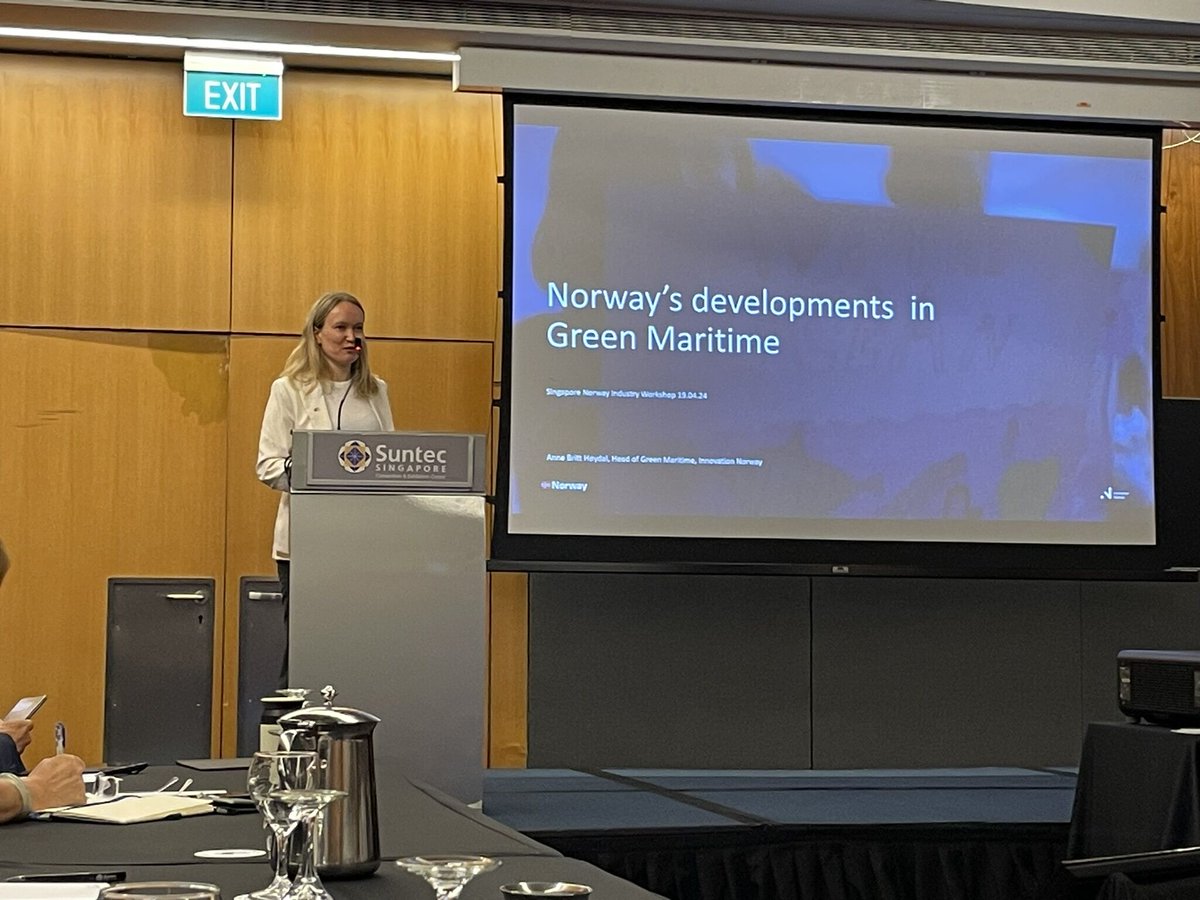 Thank you Innovation Norway and SSA for hosting the Singapore-Norway Industry Workshop last Friday. Many exciting presentations and discussions regarding solutions and initiatives to ensure decarbonization and reaching net-zero maritime together.