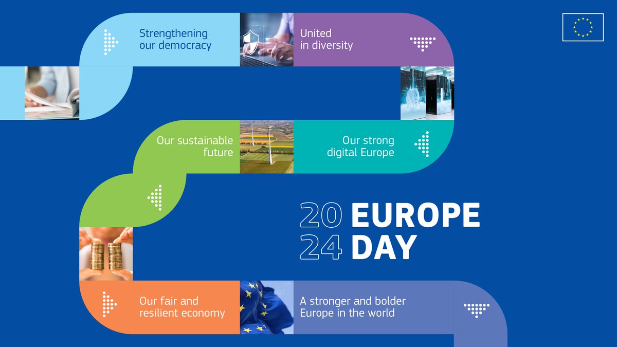 📢 Save the date! The @EU_Commission opens its doors for #EuropeDay on 4 May from 10:00-18:00! Come join us at Village 5: Our Fair & Resilient Economy in Berlaymont in Brussels. Check out the full programme & see you there! 👉 europa.eu/!3yR6hX