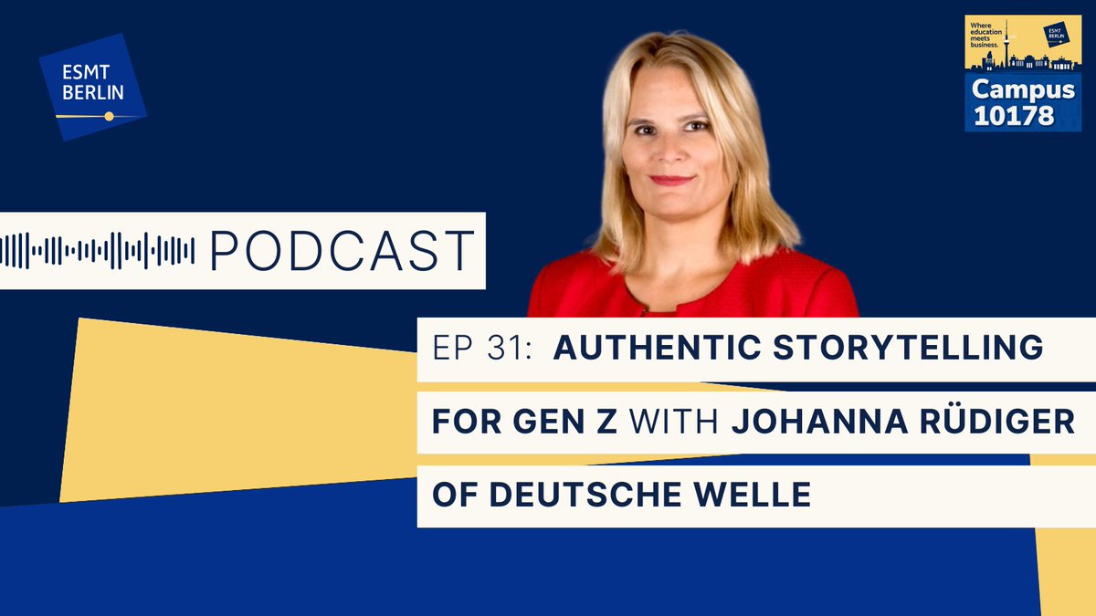 🎧 Dive into the world of digital storytelling with @JohannaRudiger on our latest Campus10178 podcast! Discover the secrets to engaging Gen Z and revolutionizing your content on platforms like TikTok and Instagram. 🌐 Listen now: ow.ly/lWFz50Rh6GE #DigitalStorytelling #GenZ