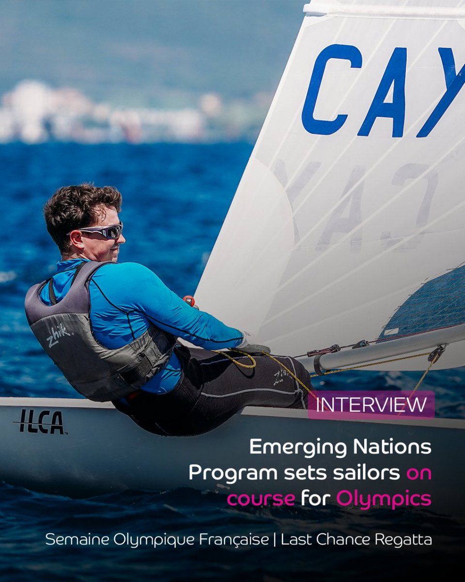 (1/2) The Olympic Games is all about making dreams come true and our Emerging Nations Program supports that 💪

#LastChanceRegatta #Paris2024Sailing #SOF24 #ENP #EmergingNationsProgram