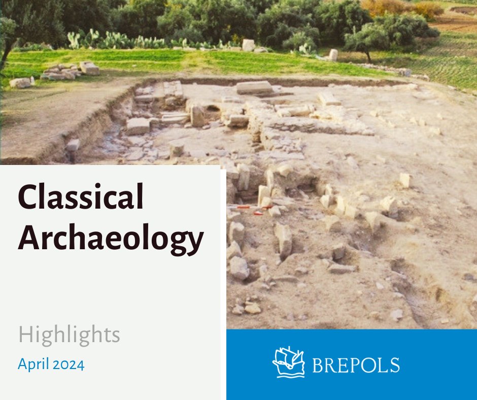 Discover our newest publications in the field Classical #Archaeology with this newsletter. Go to: bit.ly/4a6Ly0p #ClassicalArchaeology #ClassicsTwitter #Classics #ArchaeologyTwitter