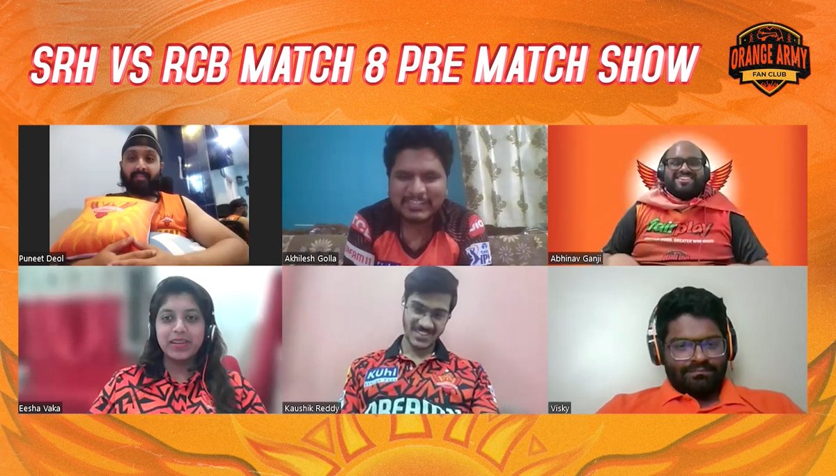 #SRHvsRCB Pre Match Show! Is out Now! youtu.be/okskc8hZDco?si…