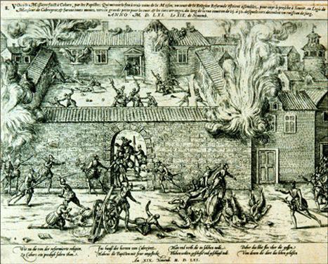 April 24, 1655: Piedmontese Easter Massacre - Troops of Charles Emmanuel II, Duke of Savoy, slaughter about 6,000 Waldensian civilians for non-compliance with the Edict of 25 Jan, which called for expulsion or conversion of non-Catholic householders in Piedmont, Duchy of Savoy.