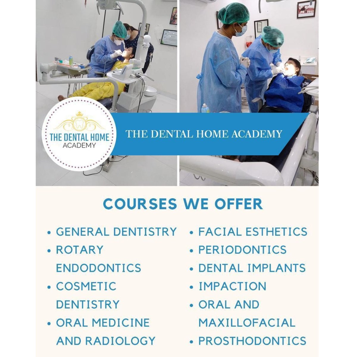 Today is another chance to work on your goals!!
.
Dental Hands on Course at The Dental Home Academy to help you achieve your goals and dreams
.
Courses offer:
• General Dentistry
• ⁠Rotary endodontics
• ⁠Oral surgery
• ⁠Impactions
• ⁠Dental Implants
• ⁠Dental cosmetics