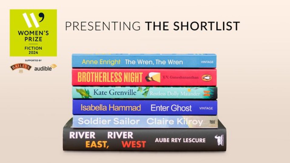 Now announcing the shortlist including #RiverEastRiverWest !!! @AubeReyLescure’s star continues to rise! 💫 Ecstatic that indie press @Duckbooks is on the @WomensPrize shortlist two years in a row! We’ve made great strides in recent years. Thank you everyone for supporting us 🙏