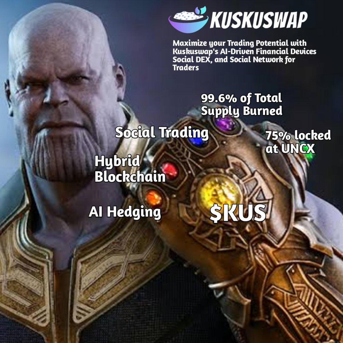 My entry @kuskusswap #KuskuswapMemeContest