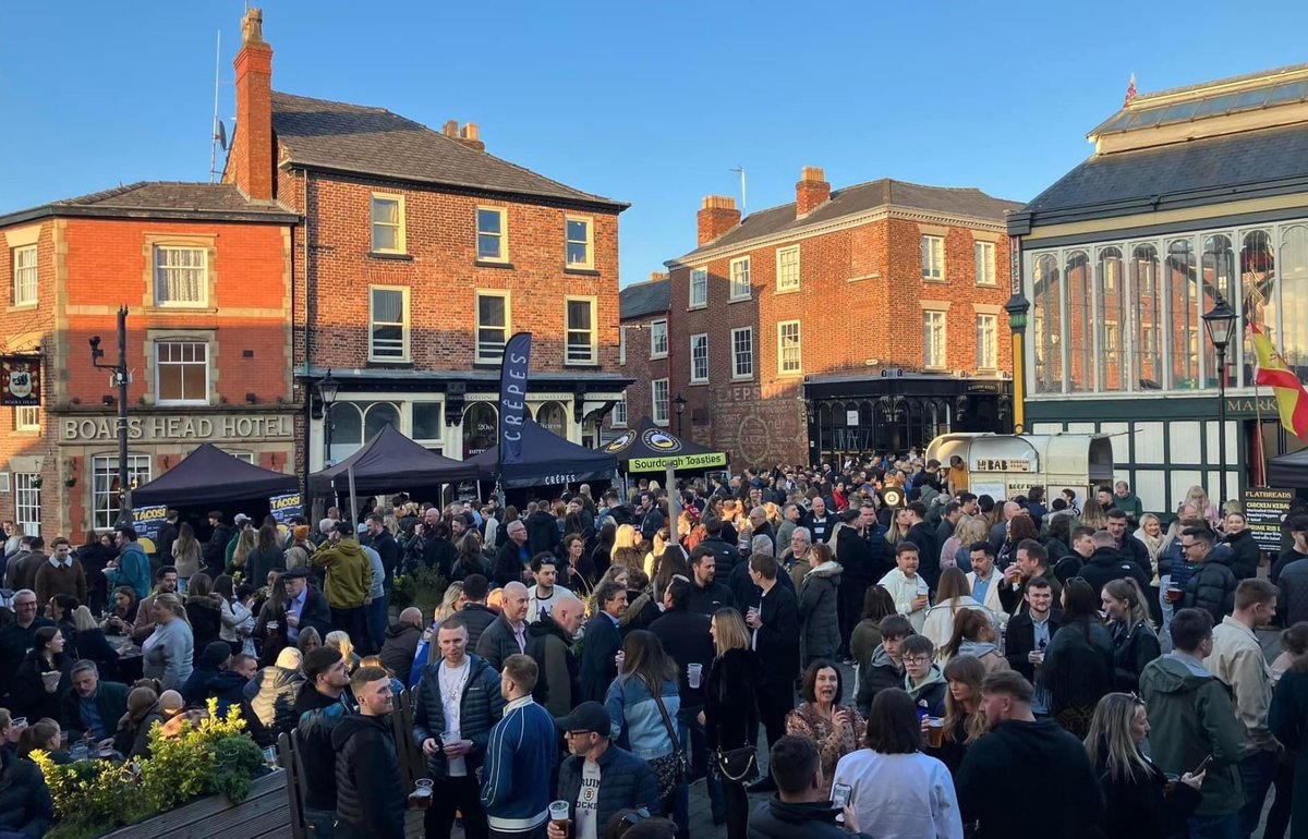 Stockport Foodie Friday is back this Friday the 26th April! Who’s going! #stockport