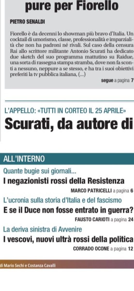 @Storace @CorradoOcone: la deriva sinistra di @Avvenire_Nei. Esagerato. @matteomatzuzzi @giuliomeotti @DAVIDPARENZO @Arturo_Parisi @fnicodemo @pinapic @claudiocerasa @masechi @BentivogliMarco @AngeloMellone