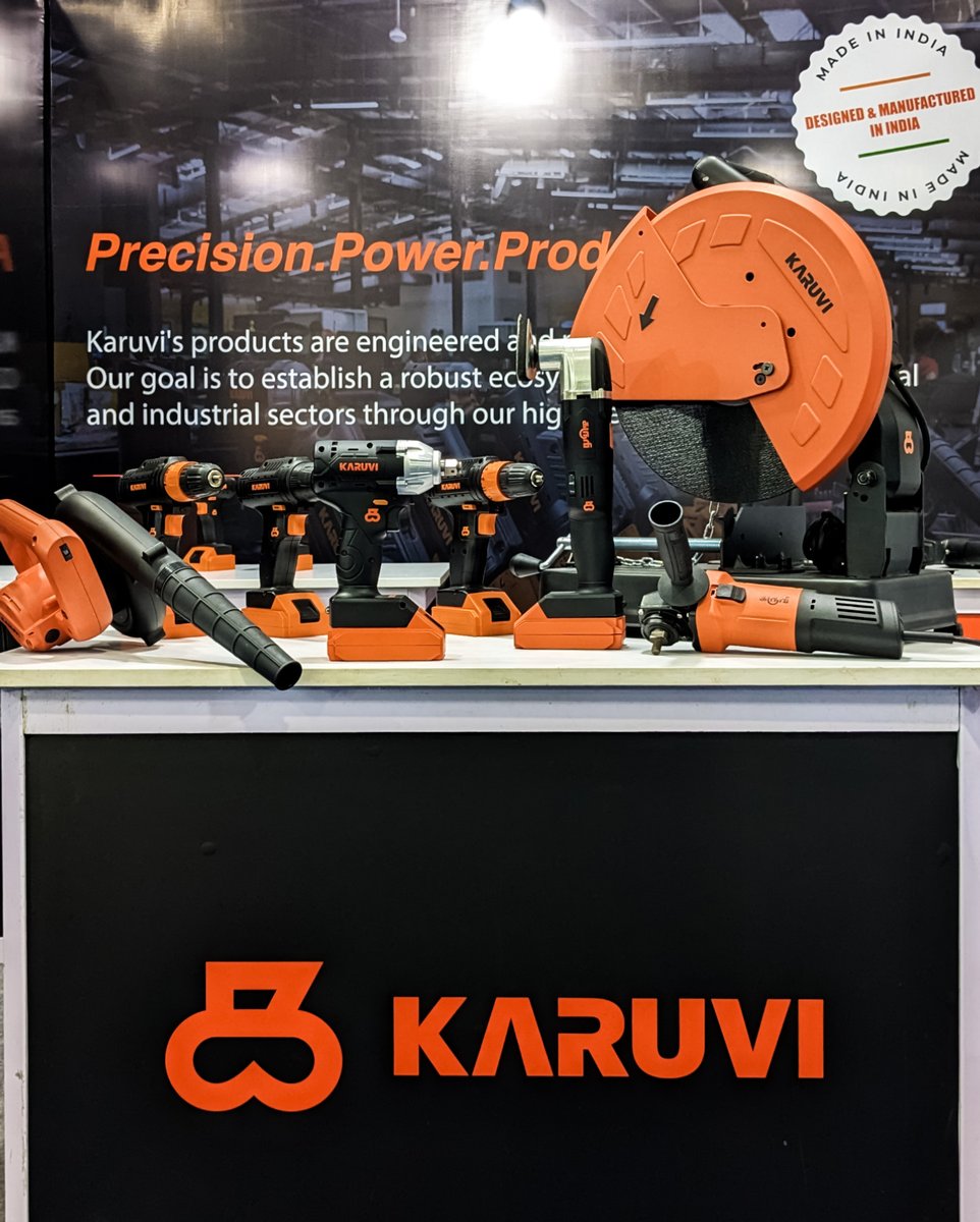 Karuvitech's tweet photo. Karuvi earns a mention in the Indian Express, shining once again in the spotlight.
https://t.co/6w7t6Hg7jN
#Karuvi #IndianExpress #MultiTool #PowerTool #Driller #AngleGrinder #RotaryHammer #Saw #Innovation https://t.co/QNtpMCsDMm